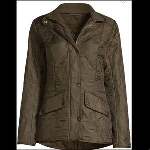 Barbour Cavalry Polarquilt Jacket, Dark Olive